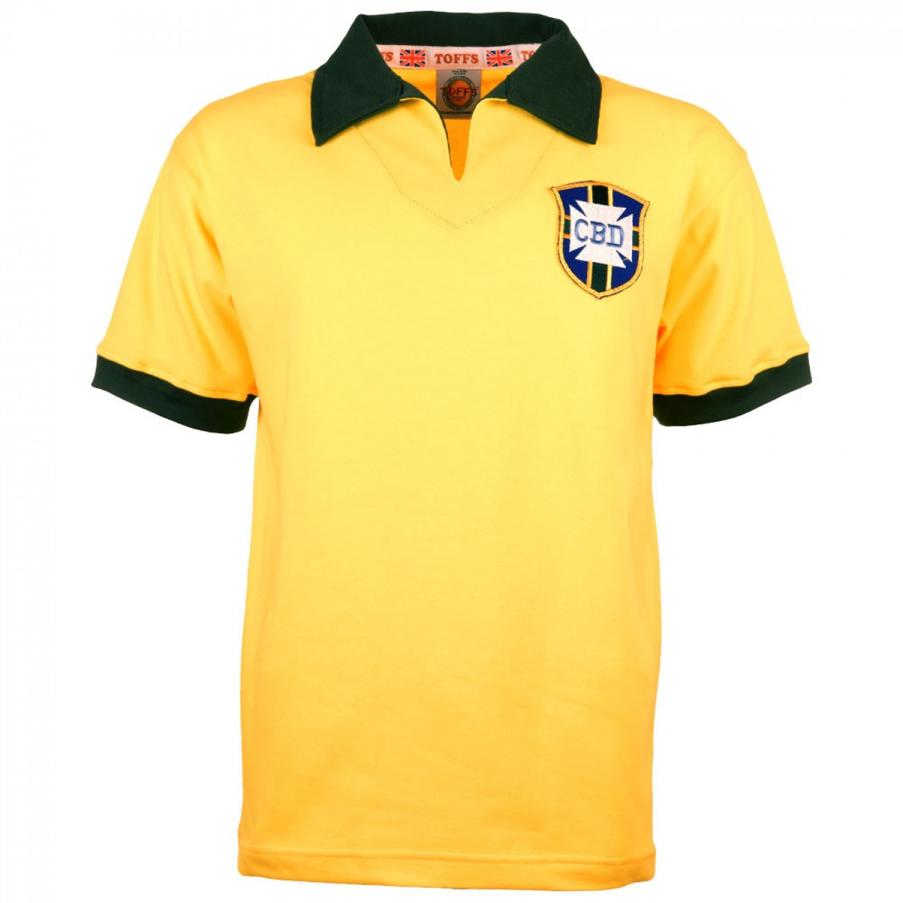 National Team Vintage Football shirt, retro soccer jersey, Brazil