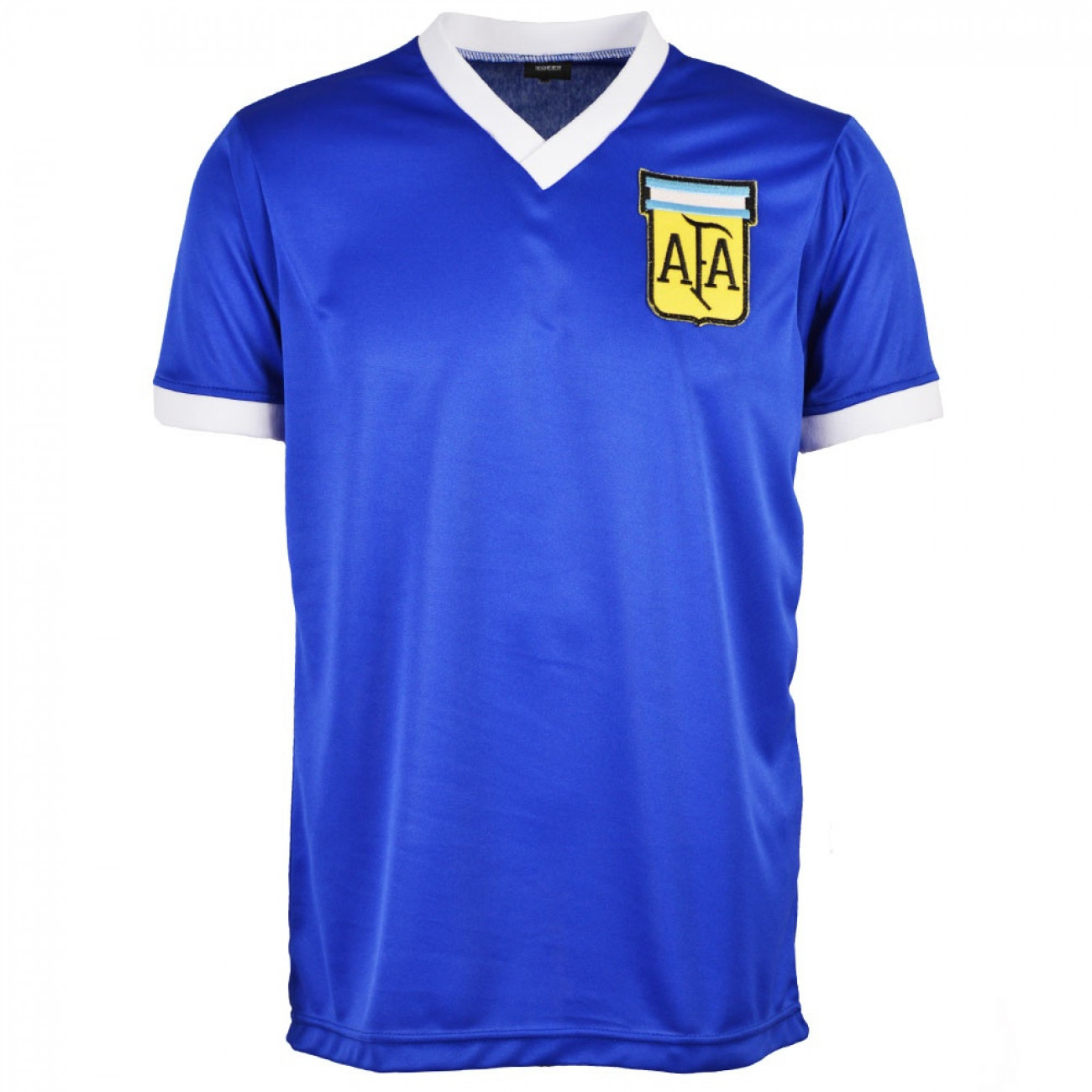 Argentina 1986 Retro Home Soccer Short Sleeve Jersey - Size S