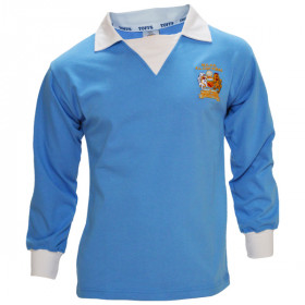 Manchester City 1976 FA Cup Retro Shirt
